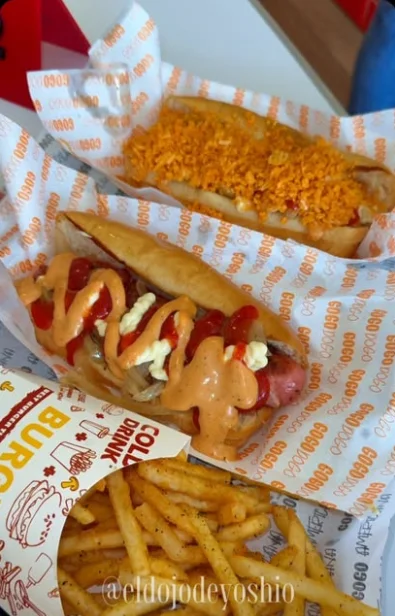 Hot dogs de GOGO